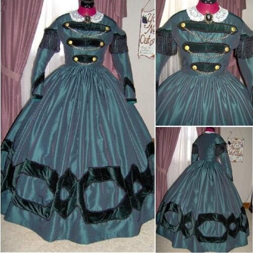 On sale R-124 Victorian Gothic/Civil War Southern Belle Ball Gown Dress Halloween dresses