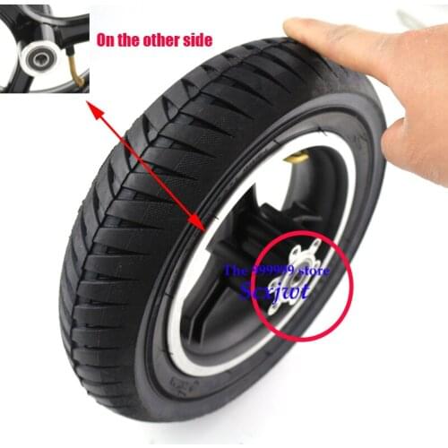 High quality 10 inch 10x2.50 aluminum alloy wheels and explosion-proof tyres for electric scooter balancing vehicle