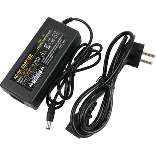 DC5525 AC/DC adapter charger for PC 100-240V 50/60Hz power supply 5.5*2.5mm output 12V 5A with EU plug For TS100 Soldering Iron