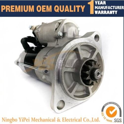 0350-502-0210 28100-78062A 0355-502-0050 NEW STARTER MOTOR FOR HINO J08C