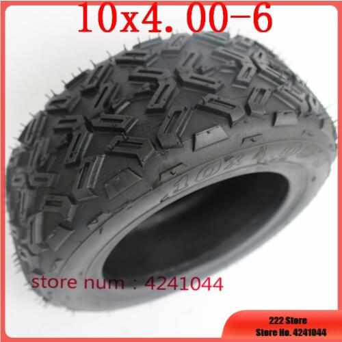 10X4.00-6 10*4.00-6 Tires snow plow Go karts ATV Quad bike OFF-Road Tubeless Vacuum tyres 10 inch vacuum tyre