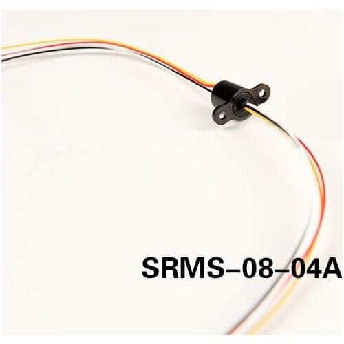 7.72mm 4 Wires 1A Mini Conductive Slip Ring Collector Ring Brush for RC Drone Gimbal Handheld Stabilizer Precision Detector