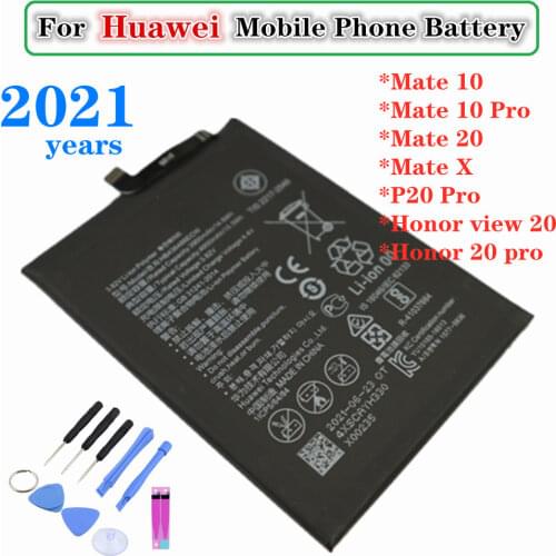 Fow Hua Wei HB436486ECW 4000mAh for Huawei Mate 10 / 10 Pro,Mate 20,Mate X,P20 Pro,Honor view 20,Honor 20 pro Bateria Batteries