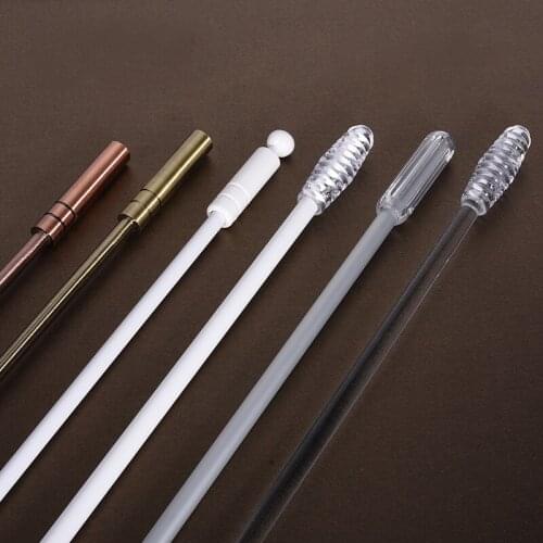 Acrylic pull curtain rod pull rod aluminum alloy rod curtain pull rod curtain push rod