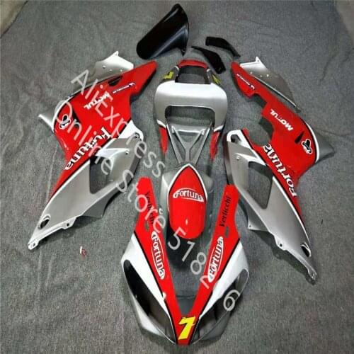 ABS Injection Fairing Kit Bodywork For YAMAHA YZF R1 2000-2001 YZF R100 01 red silver black Motorcycle Fairing