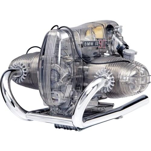 1/3 Engine Model Movable Assembly of Simulated Motorcycle Mini Engine