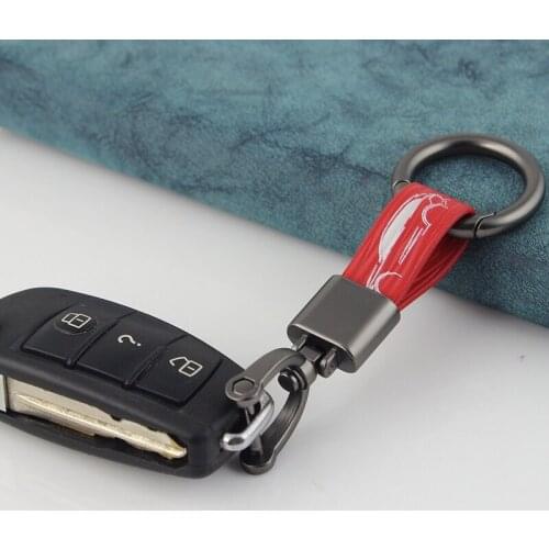 Tidal current Fashion Motorcycle Key Chain Car Keychain Simple Waist Hanging Key Chain Ring Accessories