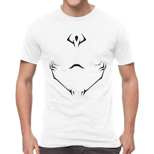 Sukuna T Shirts Men Short Sleeve Cotton T-shirt Jujutsu Kaisen Symbol Anime Tee Tops Fashion Tshirts Gift