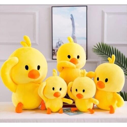 Soft yellow duck and duck doll plush toys yellow duck doll