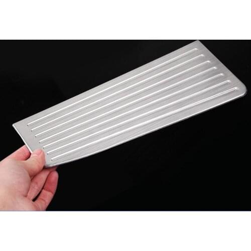 Stainless Steel Footrest Rest Pedal Plate Accelerator Car Interior Accessories Car Styling For Volvo XC60 XC90 S90 2017 2018