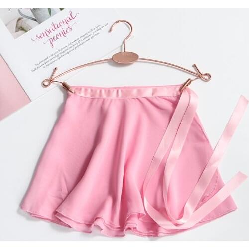 New Ballet Tutu Dance Skirt Chiffon Dance Skate Wrap Scarf Gymnastics Tutu Dress for Children Girls Dancing Accessories