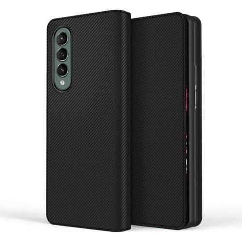 Split Folding Leather Wallet Case For Samsung Galaxy Z Fold 3 Cover Flip Stand Hard Protection Case for Galaxy Z Fold 2