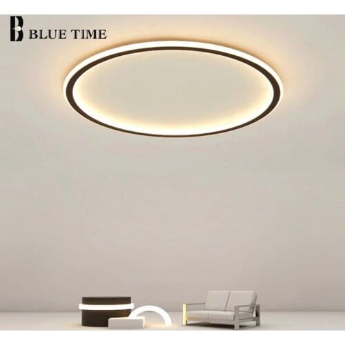 Modern Led Ceiling Light For Living room Bedroom Kitchen Gold&Black&White Chandelier Ceiling Lamp Simple Lighting Fixtures Lamps