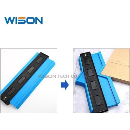 Universal universal template taker, multi-function contour gauge, radian ruler, automatic widening, profiling ruler, taking shap