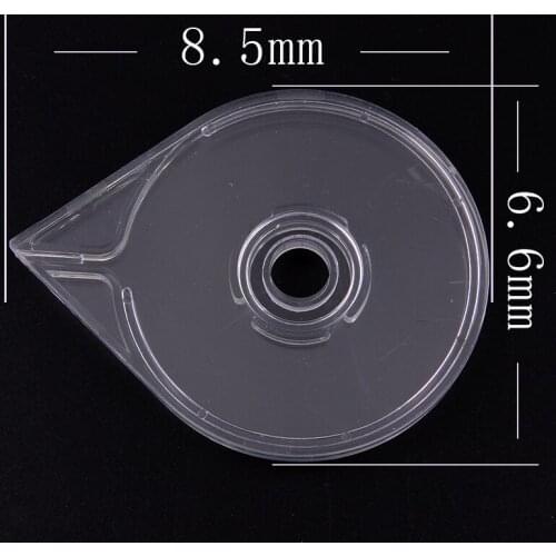 1pc Nail Art Sticker Striping Tape Line Case Transperant Box Holder Easy Use Design Box Gold And Silver Box Pumping