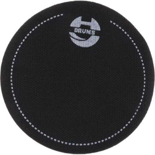 1x Single Step Bass Drum Patch Drumhead Protector Enhance the Bottom Drum Sound for Percussion Instrument Parts Accessories