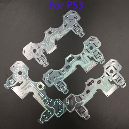 200Pcs Vibration Conductive Film Controller Ribbon Circuit Board For PS3 Controller Dualshock 3 SA1Q135A 160A 159A 194A