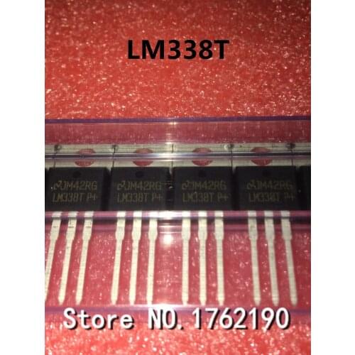 50PCS/LOT LM338T LM338 TO-220 High current adjustable integrated voltage regulator