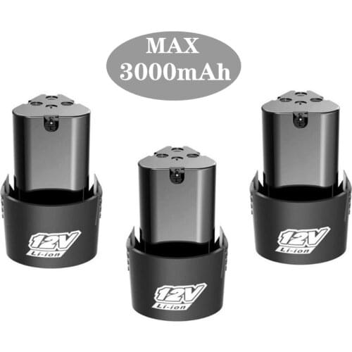 Hand Drill Supporting Battery Large Capacity Lithium Battery Pack 12V Electric Screwdriver Battery Pack