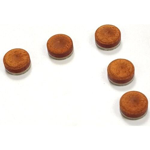 Xmlivet SPORTS 9/10/11/12/13.5mm Pool Cue tips 10pcs pack Radian snooker sticks tips Multi-layer Billiards Accessories