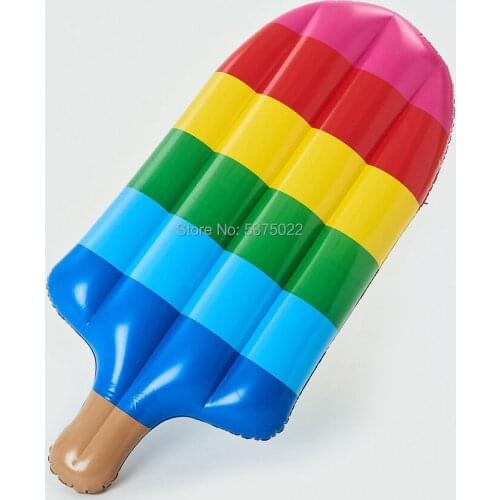 Multi-color Popsicle ice cream POOL float water air mattress pool lounger for kids