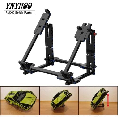 NEW High-Tech MOC Adjustable Side Vertical Stand Parts Kit for 42115 Sian FKP 37 Building Blocks Bricks Model Display Stand Toys