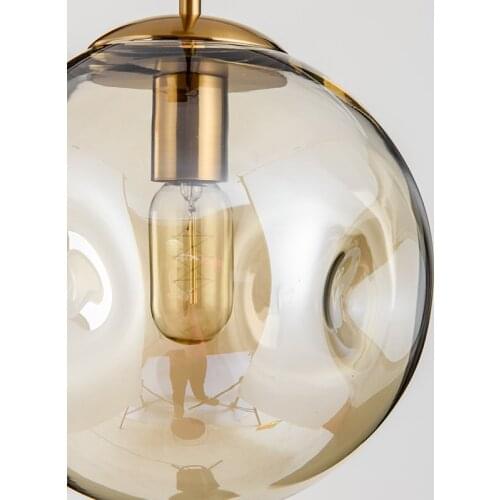 Post-modern Art Restaurant Pendant Lamp Nordic Simple Dining Table Bedside Bed Three Round Bar Cosmos Pendant Lights hanging