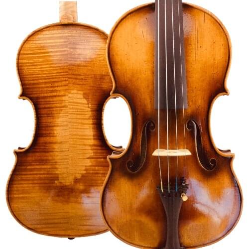 Specials on professional violin retro violin high-end violin solo violin beautiful amber paint violin