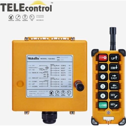 Telecontrol F23-A++(1 transmitter 1 receiver) 10 keys crane remote conroller/hoist Remote Control /wireless remote control