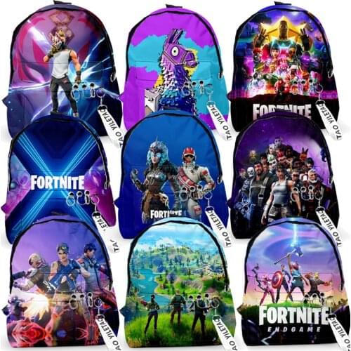 Child Backpacks Fortnite Schoolbag Cool Fortress Night Student Book Bag Backpack for Boy Girls Schoolbag Battle Royale Backpack