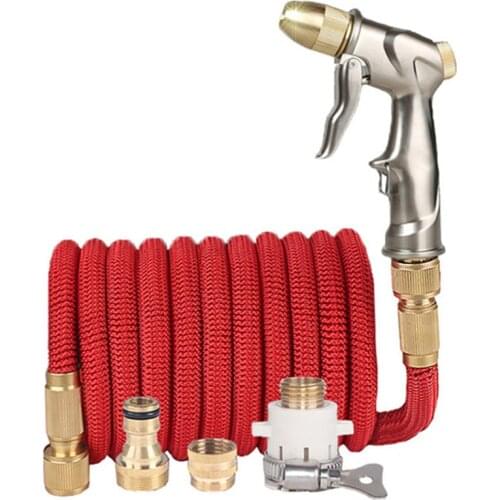 Hot Selling Magic Garden Hose Retractable Garden Watering Hose Adjustable Water Gun EU High Pressure Car Wash Hose For Garden