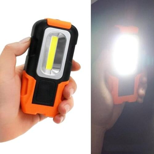 COB LED Flashlight Home Use Magnetic LED Multifunctional Torch For Car Maintenance Hiking Outdoor Inspection Lamp Magnetic Rod
