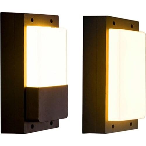 9W 15W outdoor Waterproof LED Wall Light IP65 Garden Balcony Porch Light Hotel Aisle Corridor Villa Exterior Wall Lamps