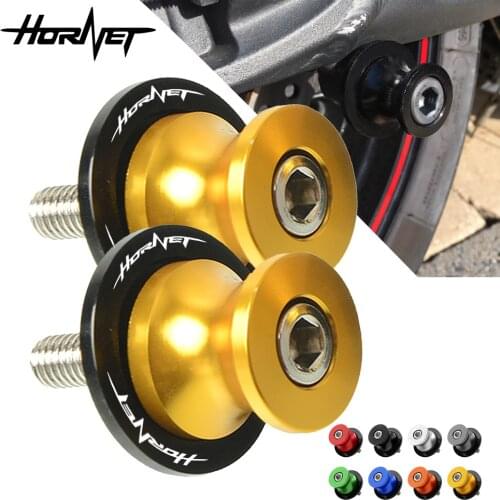 For Honda CB600F/CB650F Hornet 2007-2013 2012 Motorcycle Stand Screws Motorcycle Swingarm Spools Slider Stand Screws Paddock
