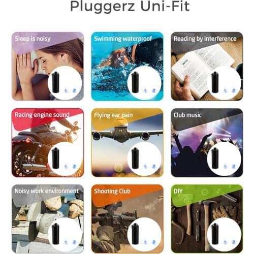 Ear Plugs Noise Reductor Hearing Protector for Concerts Musicians Motorcycles Study Sleeping TK-ing