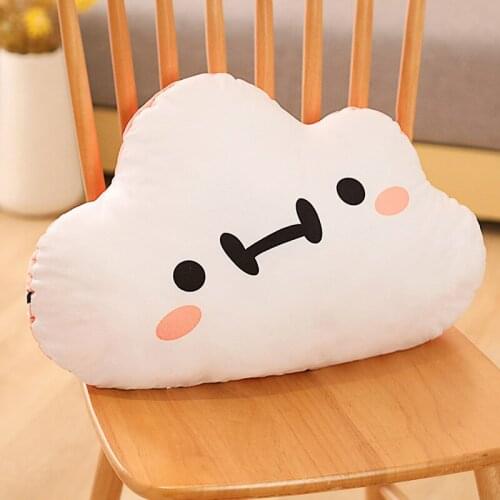 3 in 1 Ins Nordic Style Cartoon Cloud Plush Toy Cushion Heart Pillow Air Conditioning Blanket Creative Stuffed Toys Home Decor