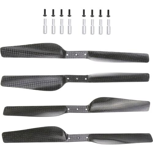4 pcs/set Carbon Fiber Propeller w/ Bearing 8 inch Propeller 8088 CW CCW Blades for Parrot AR Drone 2.0 1.0 RC Quadcopter Parts