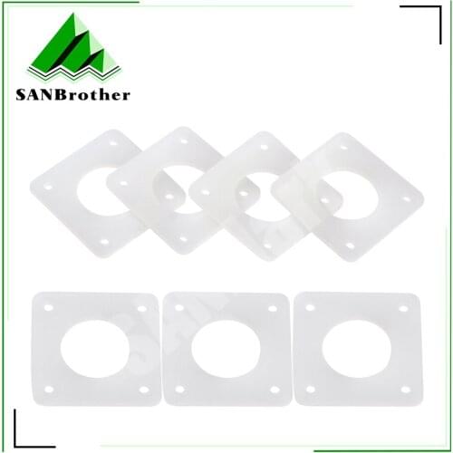 1PCS Nema 17 42Stepper Damper Nema17 Stepper Motor Damper Cork Gasket Rubber Reprap Isolator 42 Motor Absorber For 3D Printer M