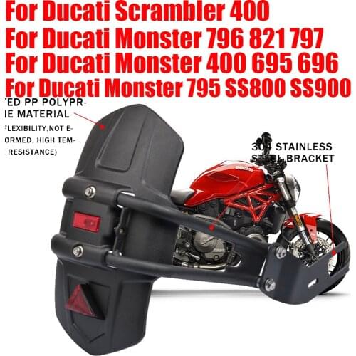Rear Fender Splash Mud Dust Guard Mudguard Cover For Ducati Monster 400 695 696 796 821 797 795 ss800 ss900 Scrambler 400