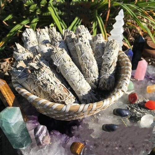 Palo Santo Wood Sacred Wood Purifies The Air, Cleans Up Negative Energy, Heals, Helps Sleep Prays and Transports Wild White Sage