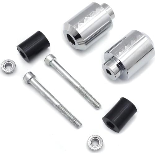 Aftermarket free shipping motorcycle partsMotorcycle Chrome CNC Billet Aluminum Bar Ends fit for Ducati Models All years RED