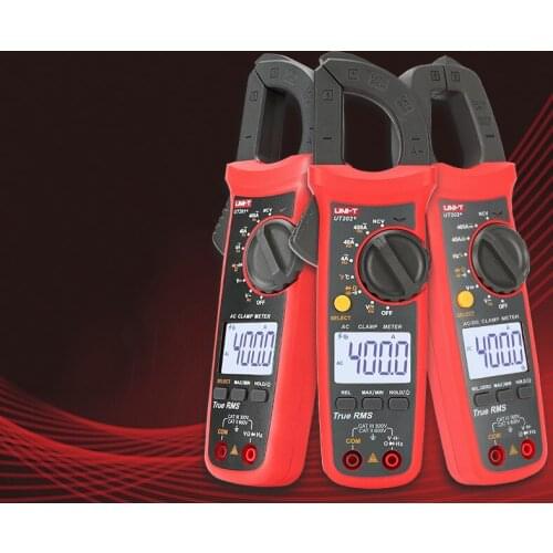 Clamp meter UT204a digital high-precision clamp multimeter AC and DC clamp ammeter intelligent anti-burn protection