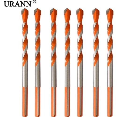 URANN 4/5Pcs Multi-functional Triangle Drill Bits For Glass Ceramic Tile Concrete Brick Metal Marble Wood Hole Opener