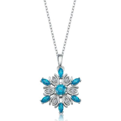 Trendy For Woman 925 Summer Fashion Jewelry Zircon Gift Necklace Cute Accessories High Quality Retro Crystal Pendant Swarovski