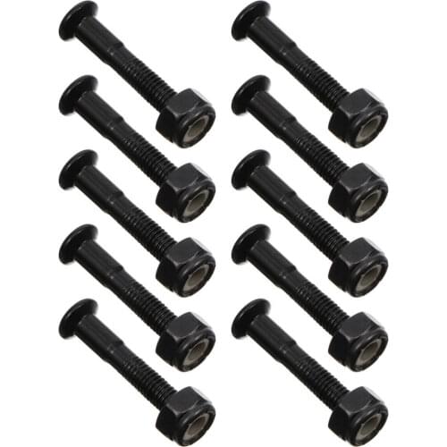 40 Sets Practical Longboard Mounting Screws Set Skateboard Mounting Bolts Set