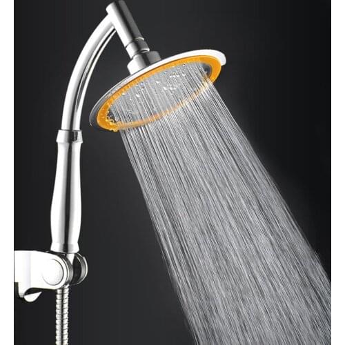 4/6 Inch Adjustable 2 Mode ABS Bathroom Shower Head Ultra-Thin Large Rainfall Shower Head High Pressure Hand Held Shower head
