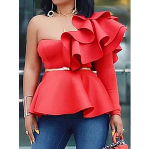 ONTINVA Red Blouses