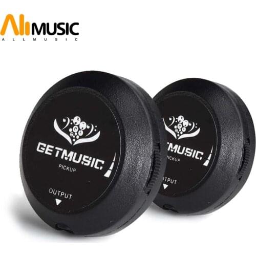 GETMusic Transducer Acoustic Guitar Pickup Piezo Contact Microphone for Kalimba Acoustic Classical Violin Ukulele Mandolin