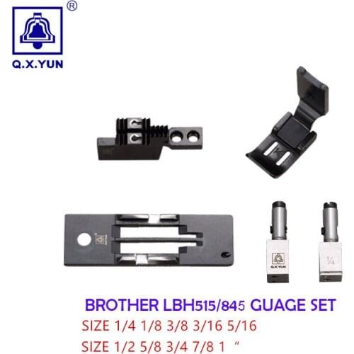 Q.X.YUN Double Needle Gauge Set For Brother LT2-B845 Twin Needle Industrial Sewing Machine