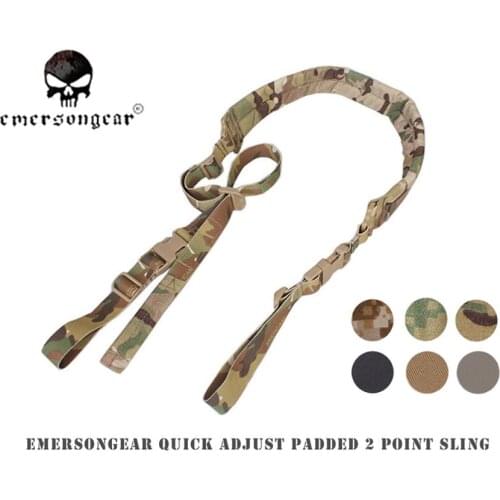 EMERSON Quick Adjust Padded 2 Point Sling Airsoft Gun Belt EM8883